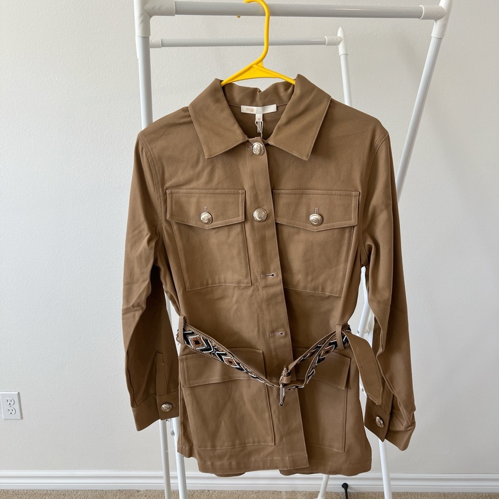 Maje Stylish Brown Women's Jacket